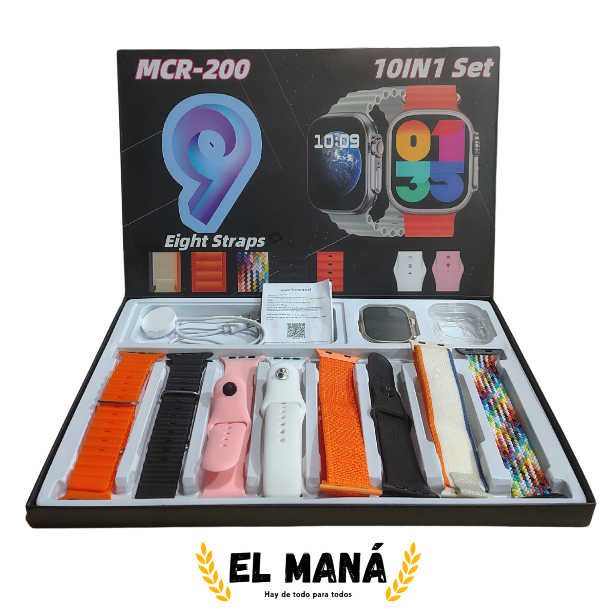 ⌚COMBO SMARTWATCH 10 en 1 - OFERTA DEL MES💎