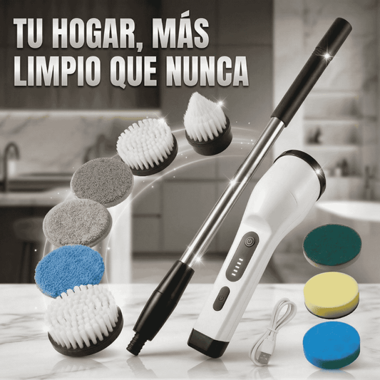 Cepillo 9 en 1 TurboLimpio + Guia de Limpieza🧼
