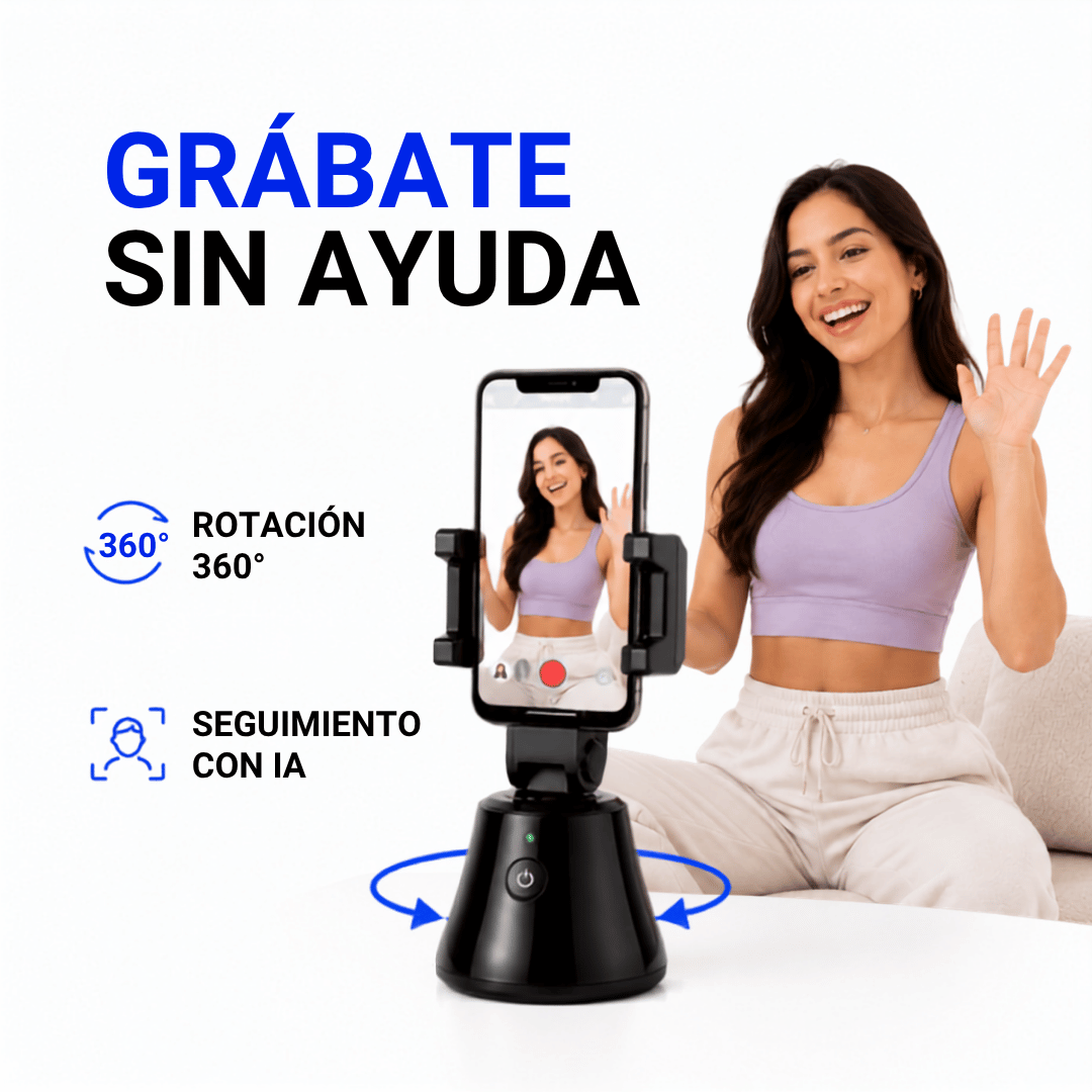 🤖🤳 ROBOT SELFIE 360º | Grabacion en Movimiento sin Ayudas