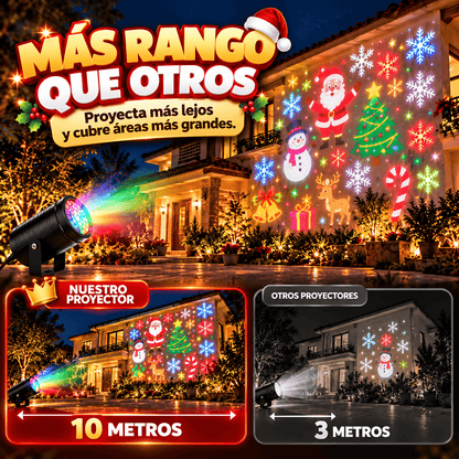 🎅🏽Proyector Navideño Mágico LED🎄