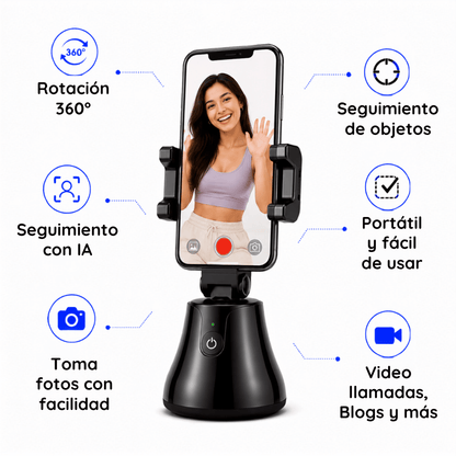 🤖🤳 ROBOT SELFIE 360º | Grabacion en Movimiento sin Ayudas