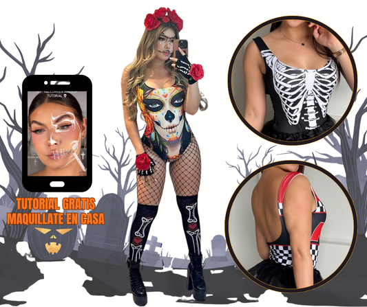 🎃BODYS DE HALLOWEEN + Regalo: Tutorial de Maquillaje💄