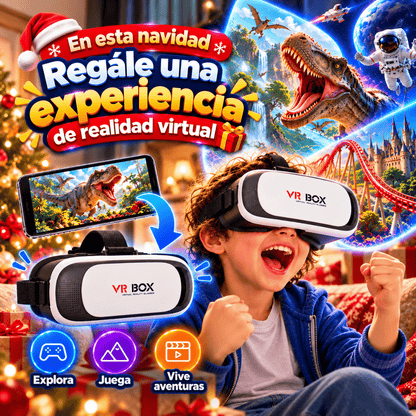 🥽Gafas 3D de Realidad Virtual: VR BOX PRO®🚀