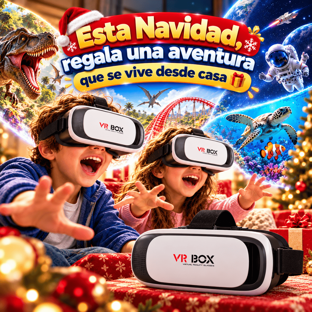 🥽Gafas 3D de Realidad Virtual: VR BOX PRO®🚀