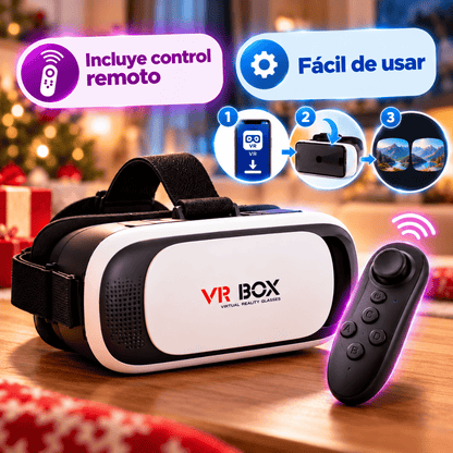 🥽Gafas 3D de Realidad Virtual: VR BOX PRO®🚀