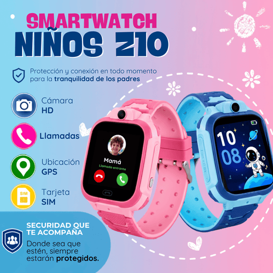 👧🏻SMARTWATCH Z10 Para Niños: KidsProtect OneTech 4G®👦🏻