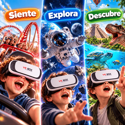 🥽Gafas 3D de Realidad Virtual: VR BOX PRO®🚀