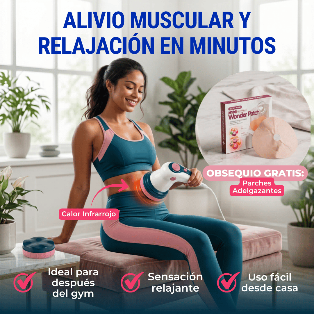 MASAJEADOR CORPORAL BODY INNOVATION + Regalo Parches Adelgazantes 🎁