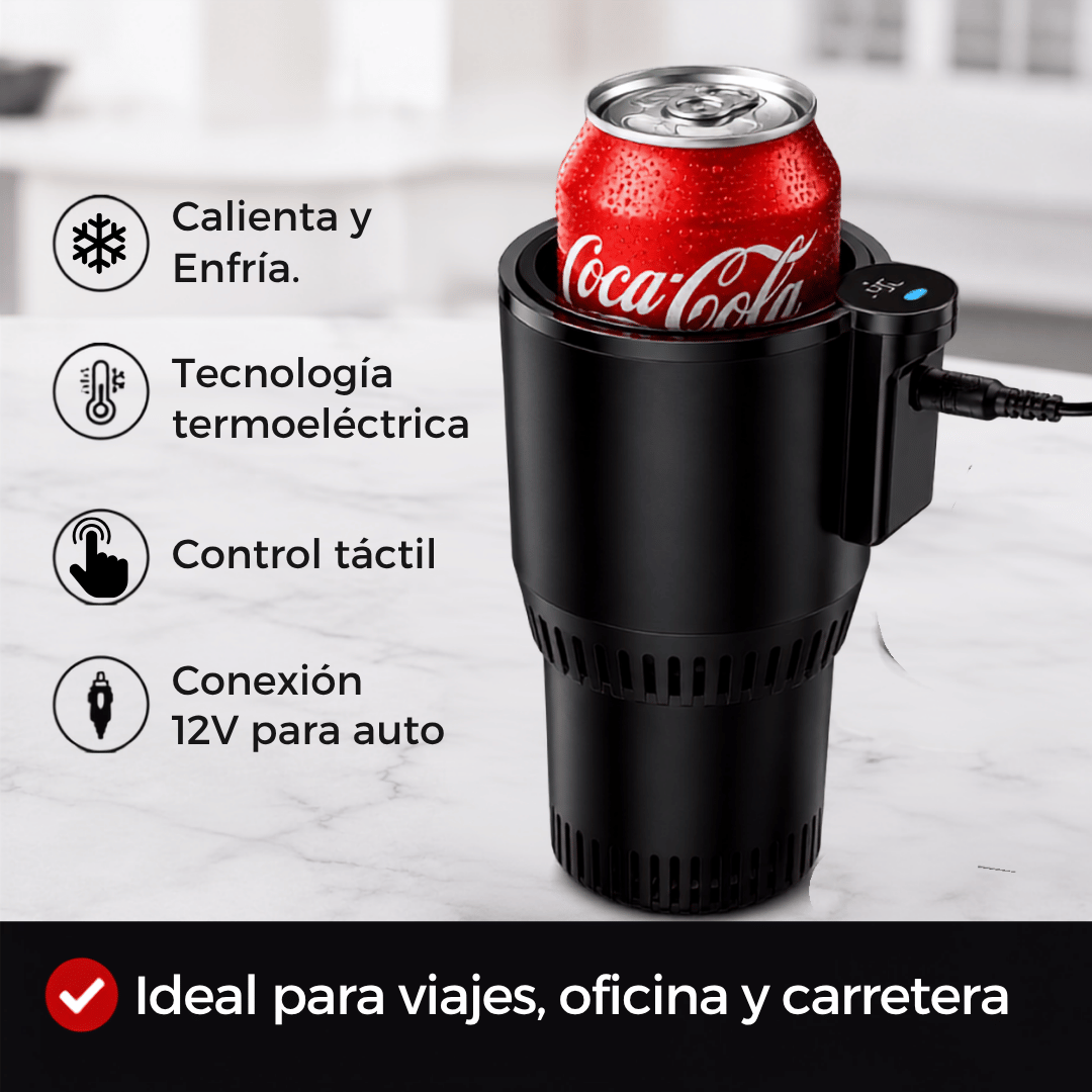❄️🔥PORTAVASOS INTELIGENTE 2 en 1 TEMPGO PRO® + REGALO: Portacelular 360º🎁