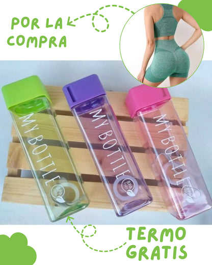 Conjunto Levanta Glúteo Para Toda Ocasión + Termo de Regalo