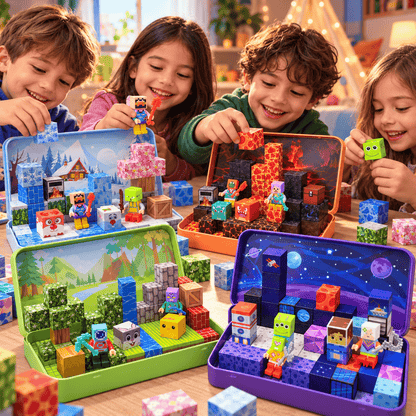 🧱MUNDOS MAGNÉTICOS DE MlNECRAFT🧲 | Creatividad Sin Límites