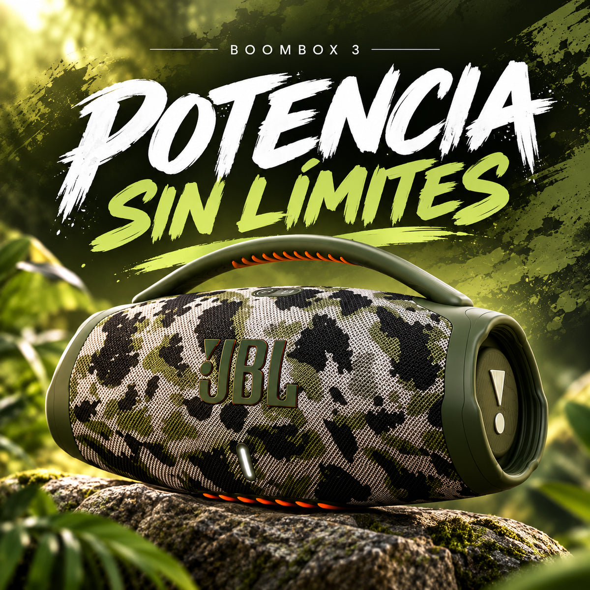 🔊PARLANTE JBL BOOMBOX 3 PRO + REGALO🎉