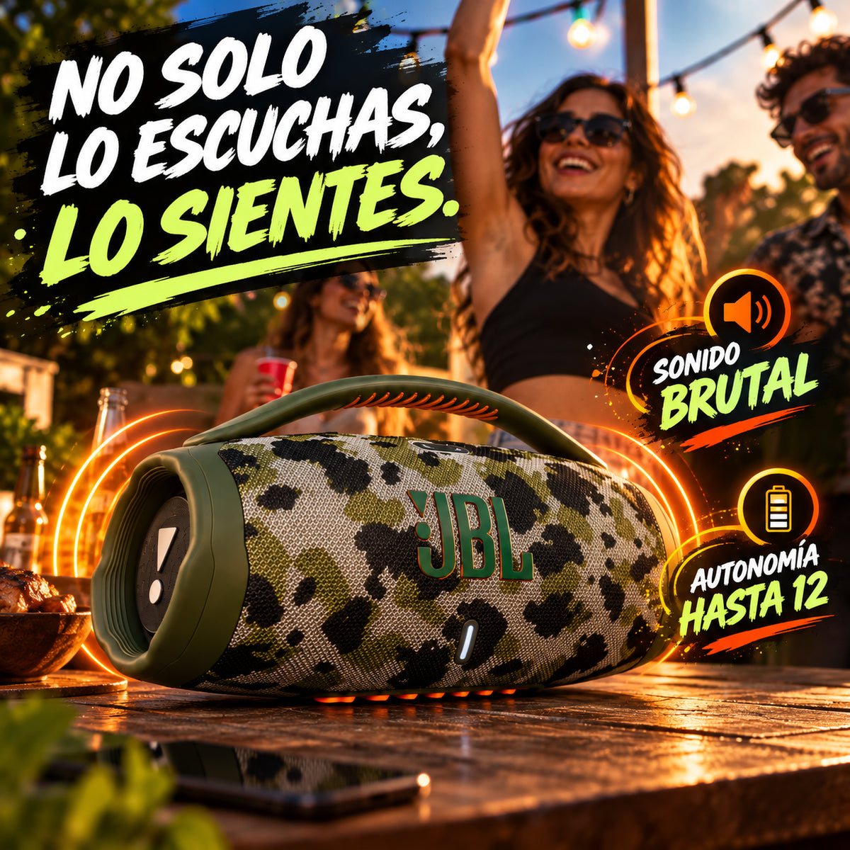🔊PARLANTE JBL BOOMBOX 3 PRO + REGALO🎉