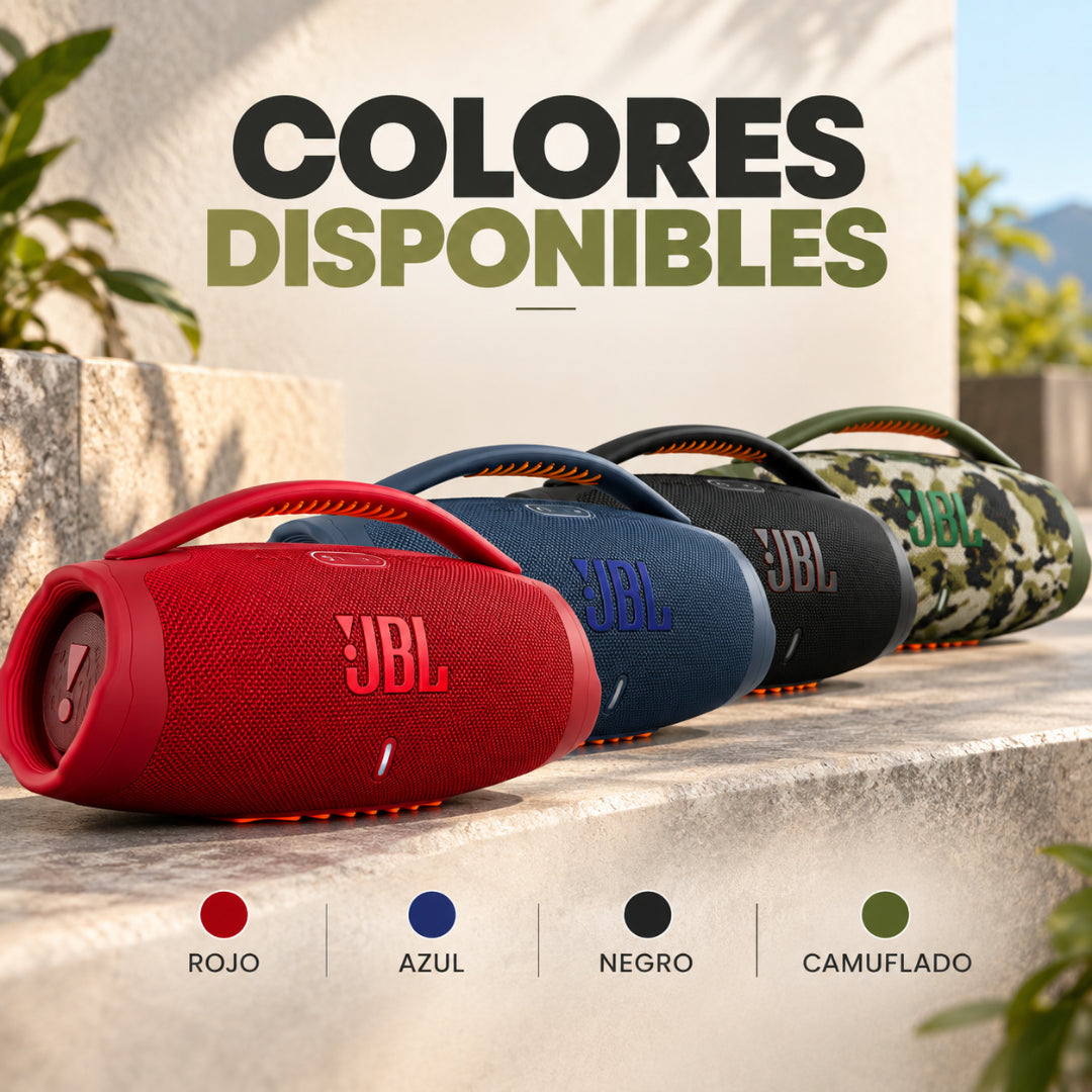 🔊PARLANTE JBL BOOMBOX 3 PRO + REGALO🎉